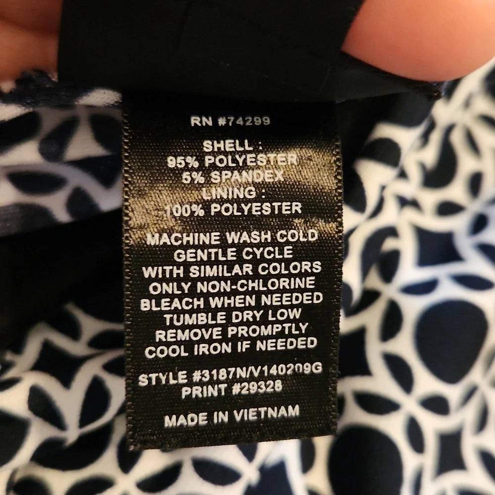 ENFOCUS dress, geometric pattern - Picture 5 of 5